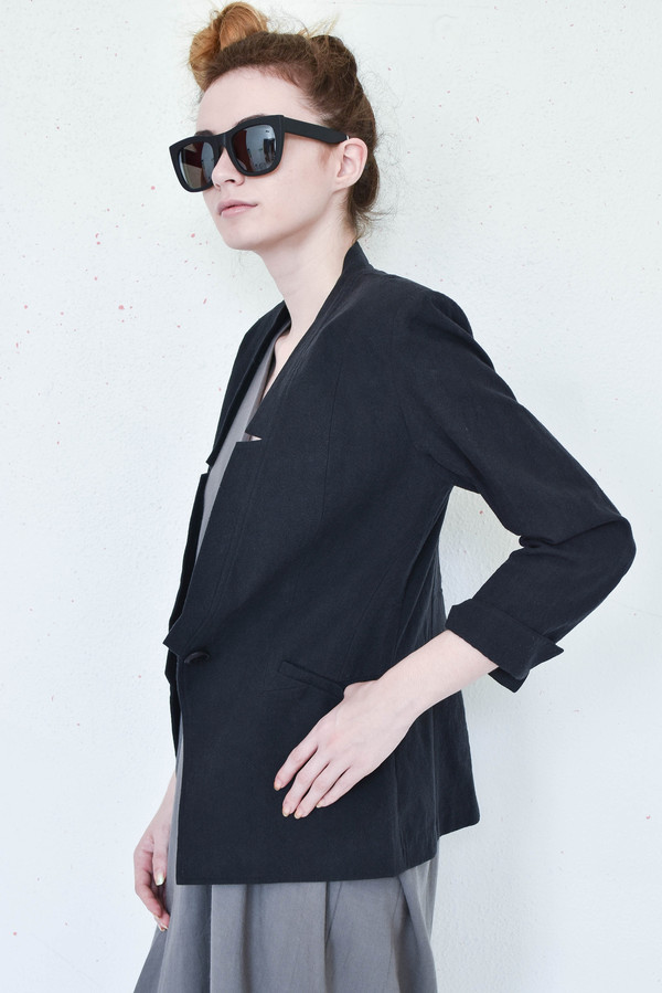RetroSuperFuture Gals Sunglasses in Matte Black Mirror RetroSuperFuture Gals Sunglasses in Matte Black Mirror