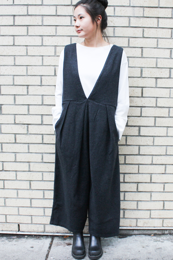 Universal Tissu Wool Overall- Grey Universal Tissu Wool Overall- Grey
