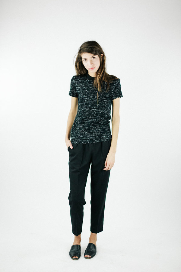 Just Female Tammy Tee - Black Just Female Tammy Tee - Black