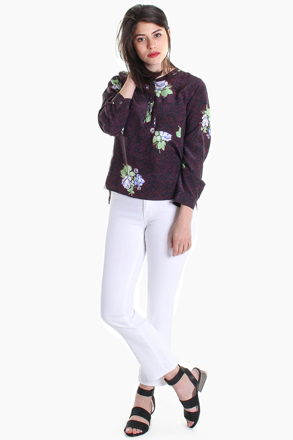 AG Jeans Jodi Crop in White AG Jeans Jodi Crop in White