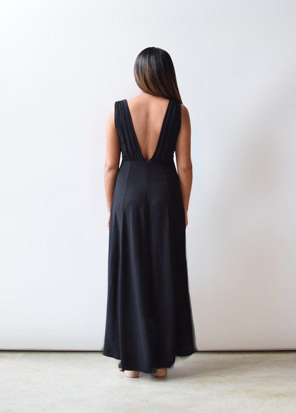 Lush Plunging Maxi Dress Lush Plunging Maxi Dress