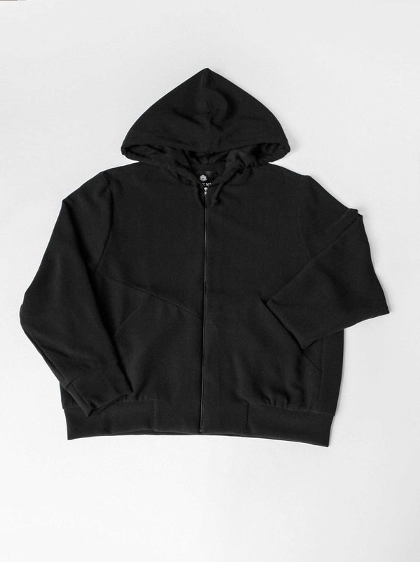 Berenik Hoodie Black Plain Berenik Hoodie Black Plain