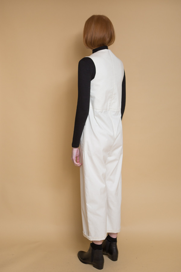 Micaela Greg Utility Jumpsuit - Cream Micaela Greg Utility Jumpsuit - Cream