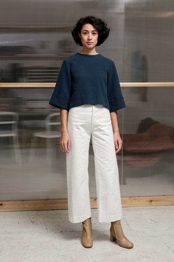 Luisa Et La Luna Greta Top - navy Luisa Et La Luna Greta Top - navy