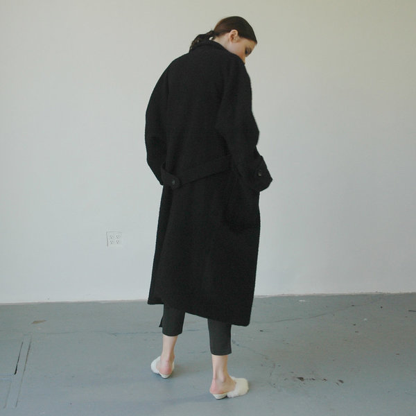 Nikki Chasin Lozano Shawl Collar Coat- Black Nikki Chasin Lozano Shawl Collar Coat- Black