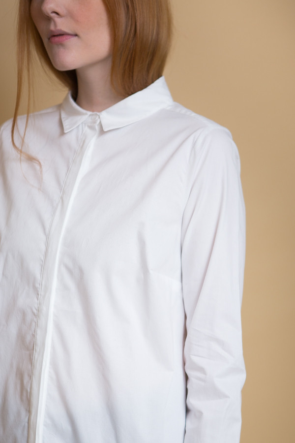 Just Female Pinny Shirt White Just Female Pinny Shirt White