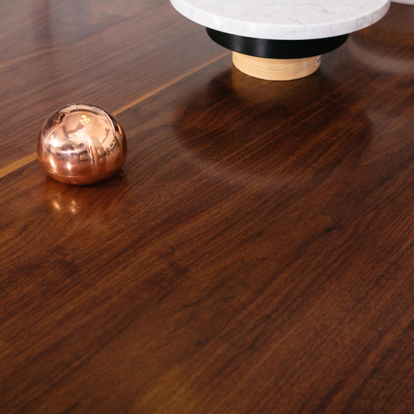 ALEX DREW & NO ONE Charlevoix Dining Table, Walnut ALEX DREW & NO ONE Charlevoix Dining Table, Walnut