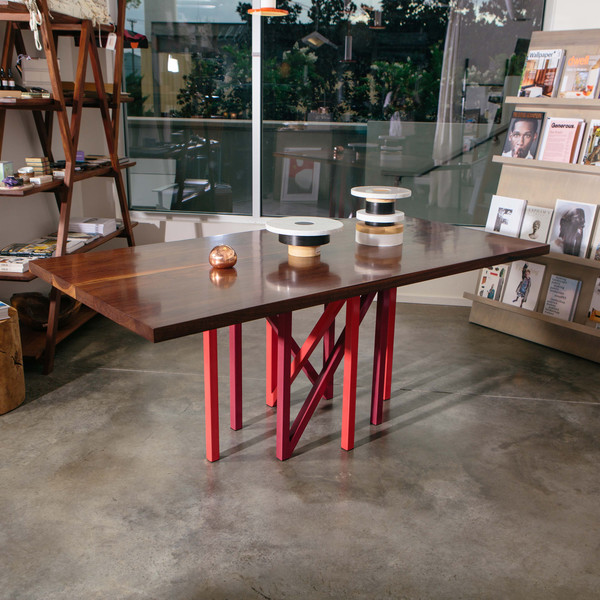 ALEX DREW & NO ONE Charlevoix Dining Table, Walnut ALEX DREW & NO ONE Charlevoix Dining Table, Walnut