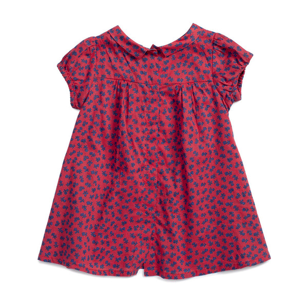 Caramel Baby & Child Annatto Baby Dress Tomato Caramel Baby & Child Annatto Baby Dress Tomato