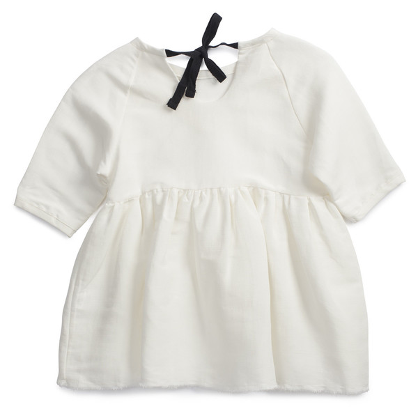 Little Creative Factory Baby Girl Peasant Dress White Little Creative Factory Baby Girl Peasant Dress White