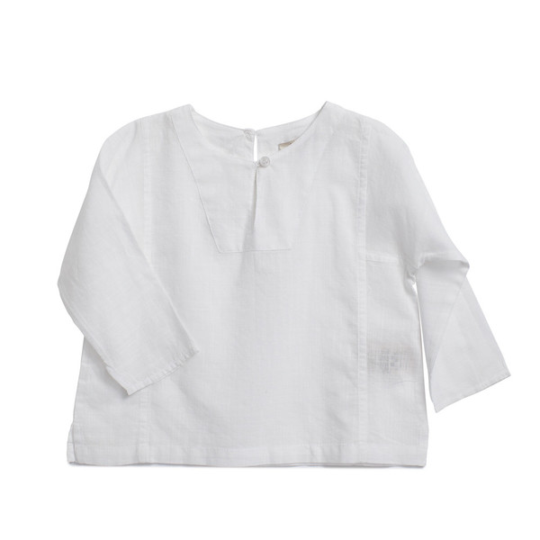 Caramel Baby & Child Boldo Baby Kurta White Caramel Baby & Child Boldo Baby Kurta White