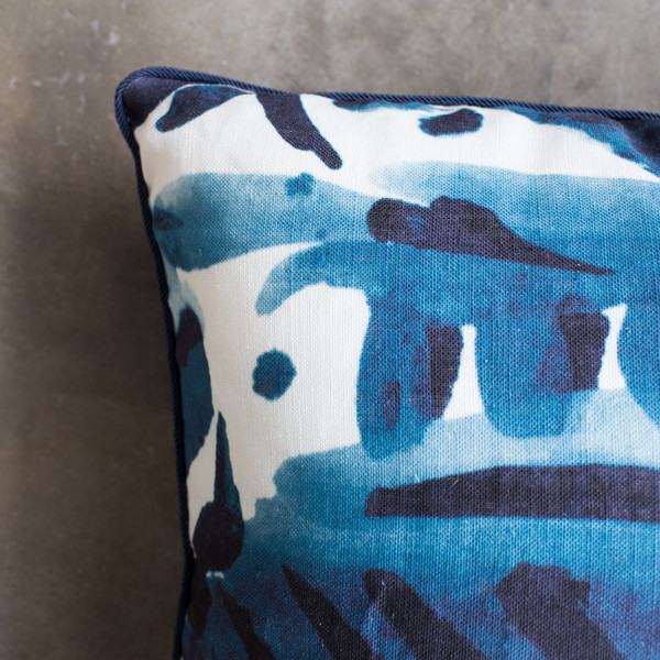 Electra Eggleston HAVANA AZUL 22" PILLOW Electra Eggleston HAVANA AZUL 22" PILLOW