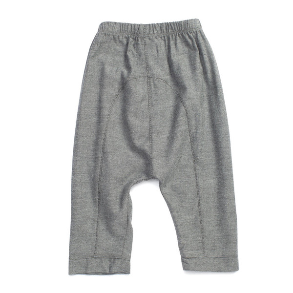 Bacabuche Chambray Trouser Charcoal Melange Bacabuche Chambray Trouser Charcoal Melange