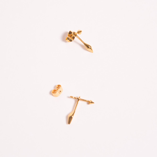 A Peace Treaty Mahala Gold Earrings A Peace Treaty Mahala Gold Earrings