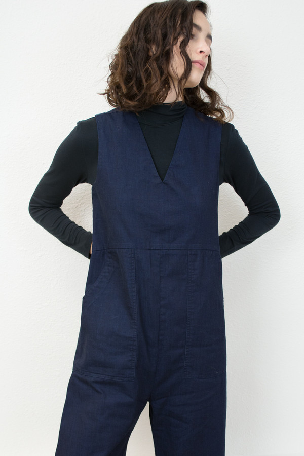 Micaela Greg Denim Utility Jumpsuit Micaela Greg Denim Utility Jumpsuit