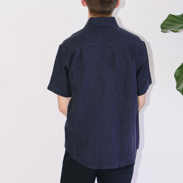 Blluemade Short-Sleeve Linen Shirt Blluemade Short-Sleeve Linen Shirt