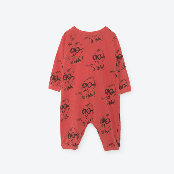 The Animals Observatory Owl Baby One-Piece The Animals Observatory Owl Baby One-Piece
