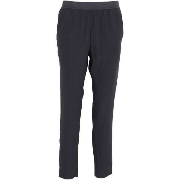 Whyred Blue Elastic Silk Stretch Pants Whyred Blue Elastic Silk Stretch Pants