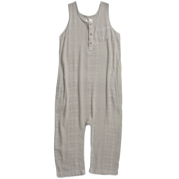 nico nico Reed Textured Romper Almond nico nico Reed Textured Romper Almond