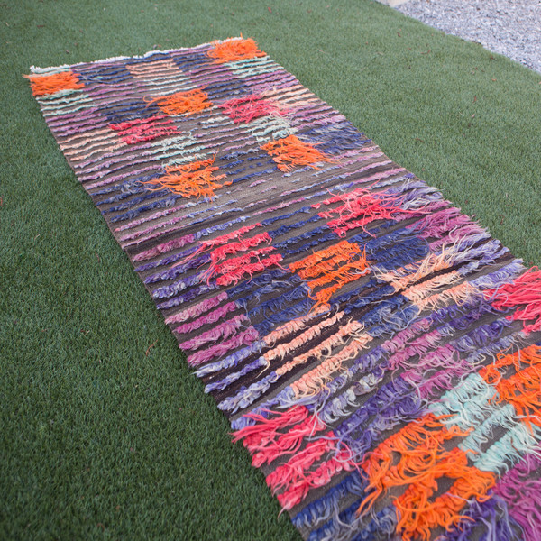 Vintage Anatolian Tulu Rug (Runner) Vintage Anatolian Tulu Rug (Runner)