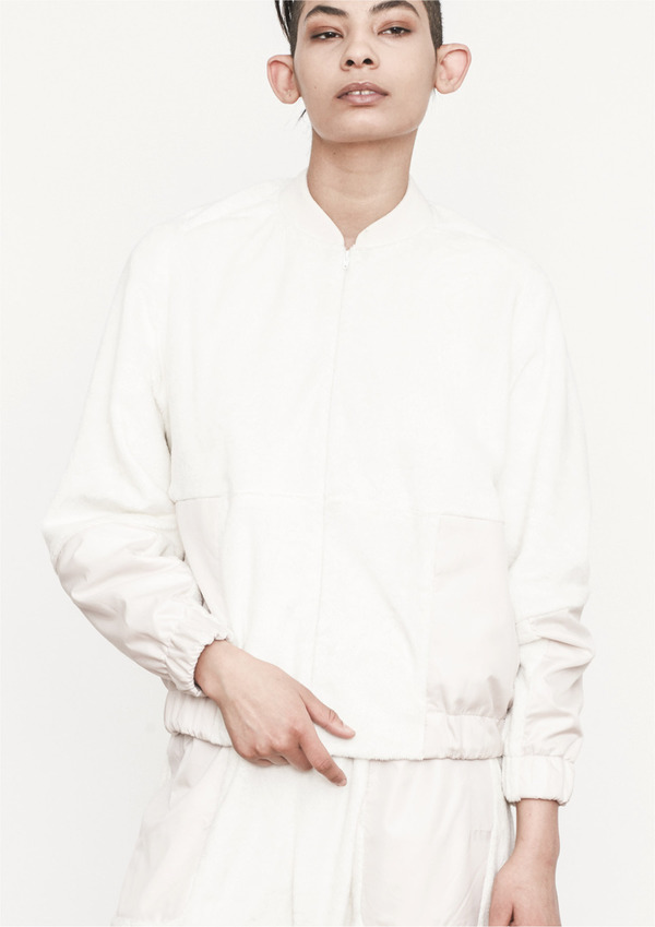 Berenik WHITE FUR SPORT JUMPER Berenik WHITE FUR SPORT JUMPER