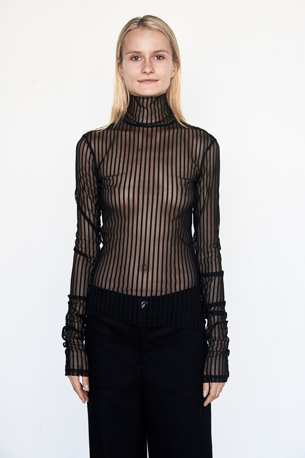 LRS Elastane Mesh Turtle Neck LRS Elastane Mesh Turtle Neck