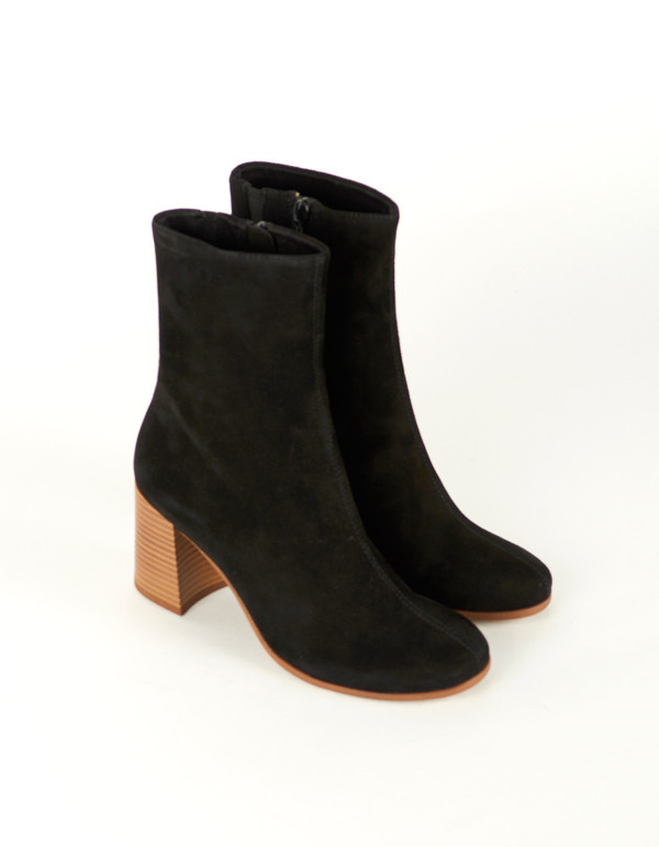 Vagabond Kaley Suede Boot Black Vagabond Kaley Suede Boot Black
