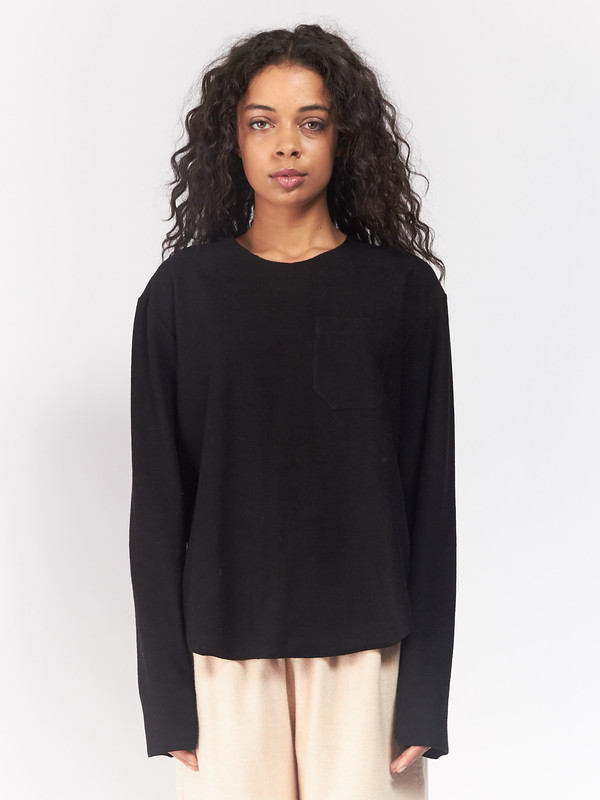 ASSEMBLY Longsleeve Terry Tee Black ASSEMBLY Longsleeve Terry Tee Black