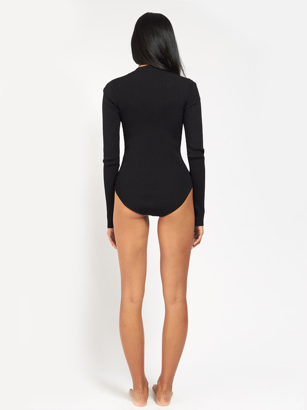 Pari Desai Tiff Zip Sweater Bodysuit Pari Desai Tiff Zip Sweater Bodysuit