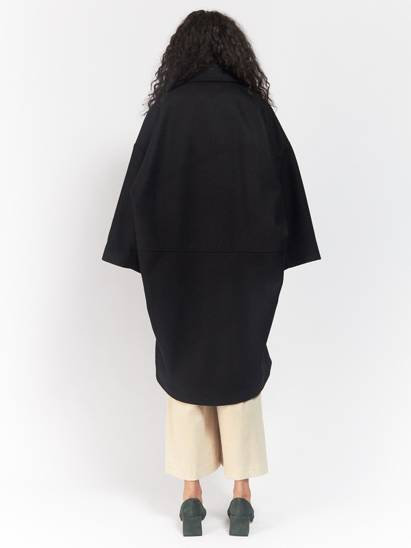 Unisex Henrik Vibskov Last Coat Black Unisex Henrik Vibskov Last Coat Black