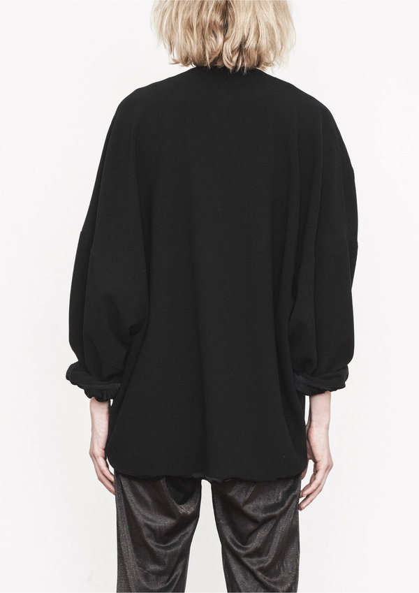 Berenik Jumper-Patchwork Black Shiny/Matt Berenik Jumper-Patchwork Black Shiny/Matt