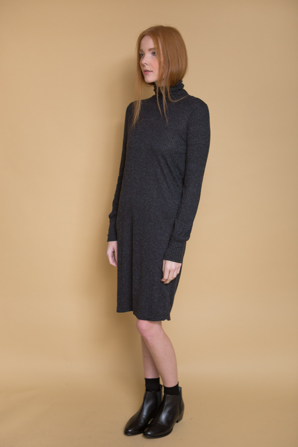 Just Female Icy Dress - Anthracite Just Female Icy Dress - Anthracite