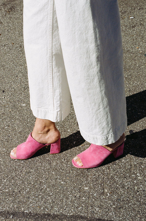 Maryam Nassir Zadeh Penelope Mule - warm white Maryam Nassir Zadeh Penelope Mule - warm white