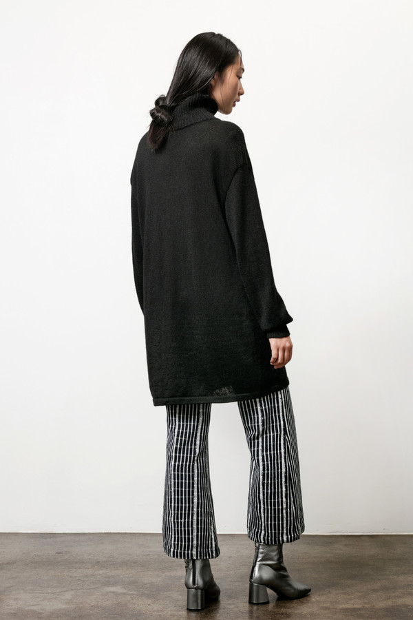 Osei-Duro Alpaca Turtneck Tunic in Black Osei-Duro Alpaca Turtneck Tunic in Black