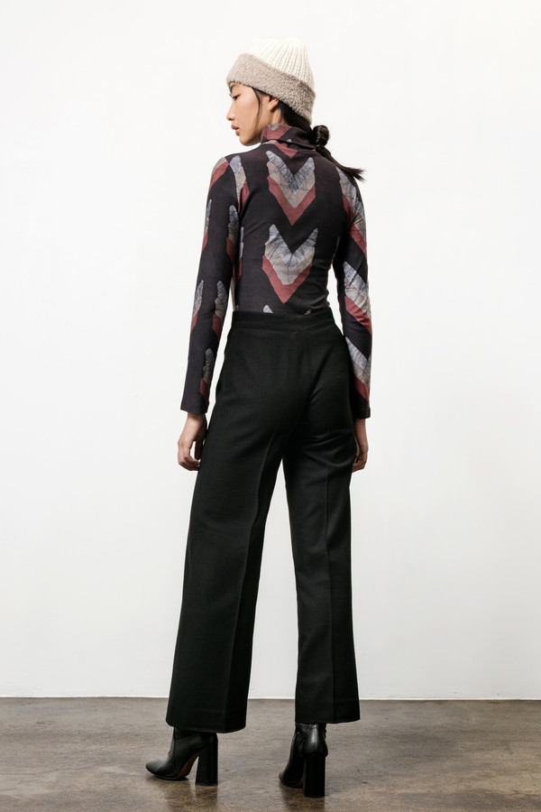 Osei-Duro Kendo Turtleneck in Chevrons Osei-Duro Kendo Turtleneck in Chevrons