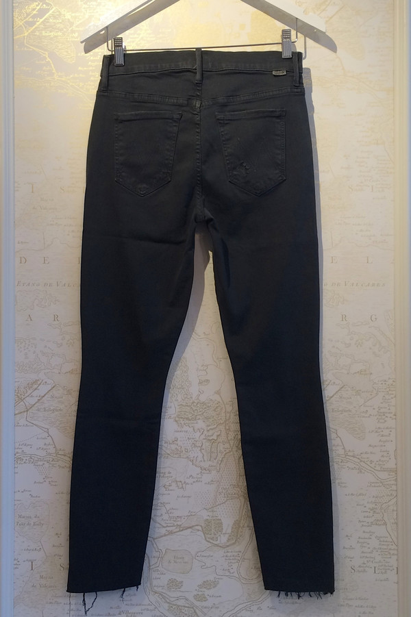 Mother Denim 'Stunner' Zip Ankle Step Fray Mother Denim 'Stunner' Zip Ankle Step Fray