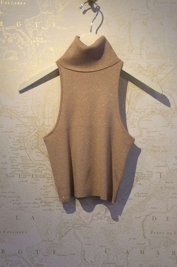 A.L.C. Gold Crop 'Presley' Top A.L.C. Gold Crop 'Presley' Top