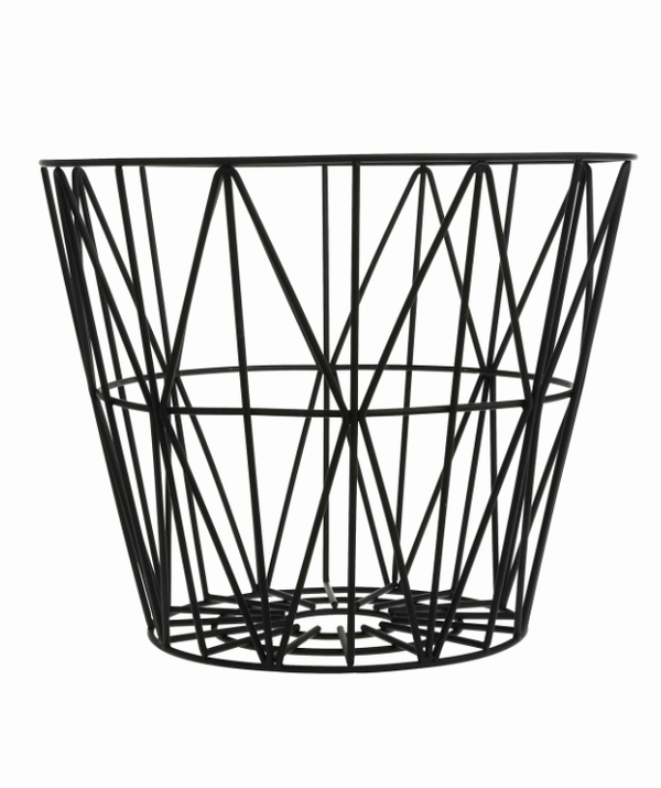 WIRE BASKET - VARIOUS COLORS & SIZES WIRE BASKET - VARIOUS COLORS & SIZES
