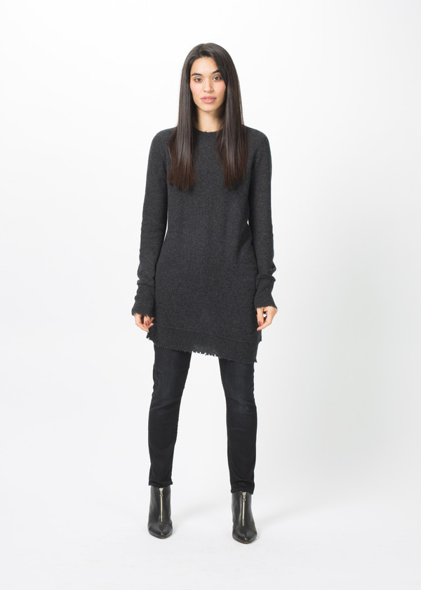 R13 Long Distressed Cashmere Sweater R13 Long Distressed Cashmere Sweater