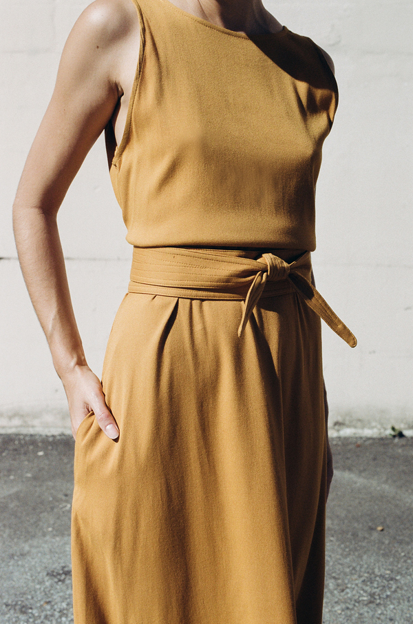Jesse Kamm Palma Dress - gold Jesse Kamm Palma Dress - gold