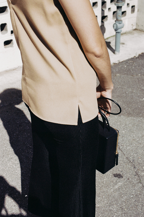Jesse Kamm Stack Top - camel Jesse Kamm Stack Top - camel