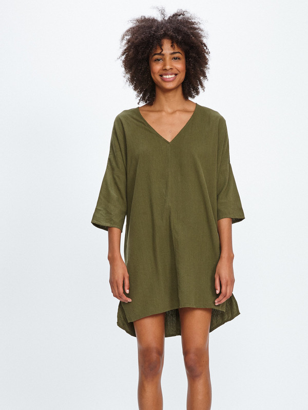 Ali Golden SILK NOIL KIMONO TUNIC Ali Golden SILK NOIL KIMONO TUNIC