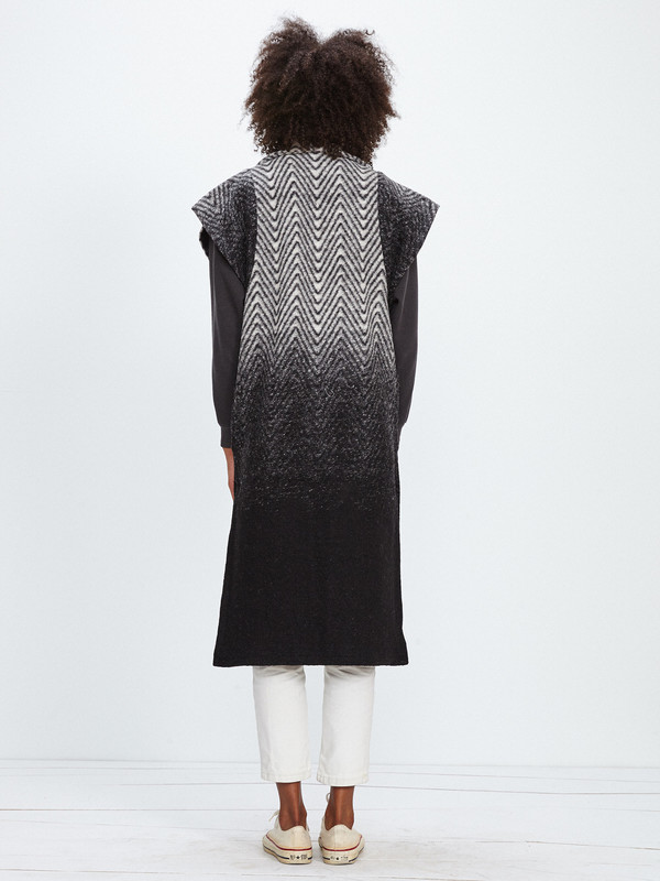 Kurt Lyle CARLA LONG VEST Kurt Lyle CARLA LONG VEST