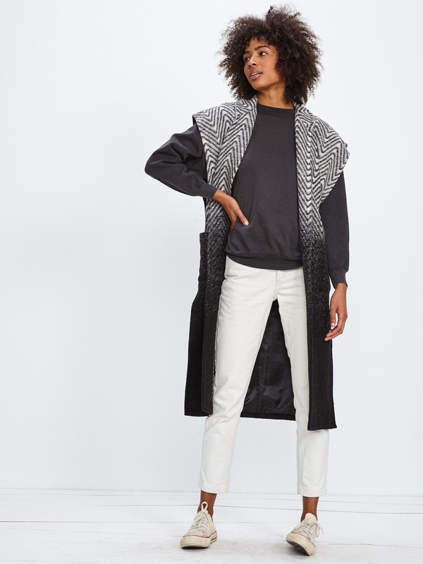 Kurt Lyle CARLA LONG VEST Kurt Lyle CARLA LONG VEST