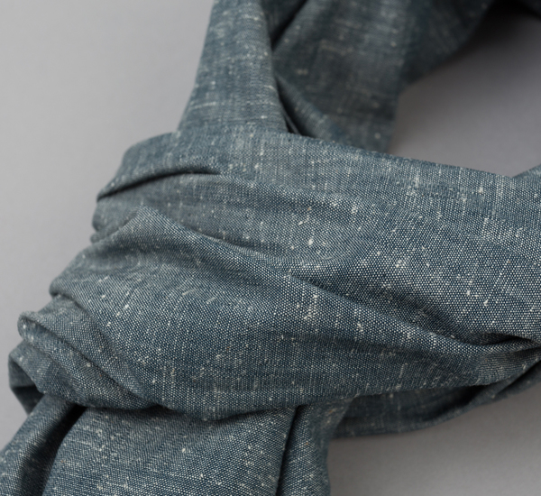 Extra Neppy Indigo Scarf by The Hill-Side Extra Neppy Indigo Scarf by The Hill-Side