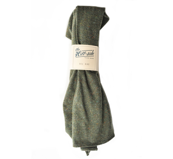 Unisex Olive Wool Galaxy Blend Scarf by The Hill-Side Unisex Olive Wool Galaxy Blend Scarf by The Hill-Side