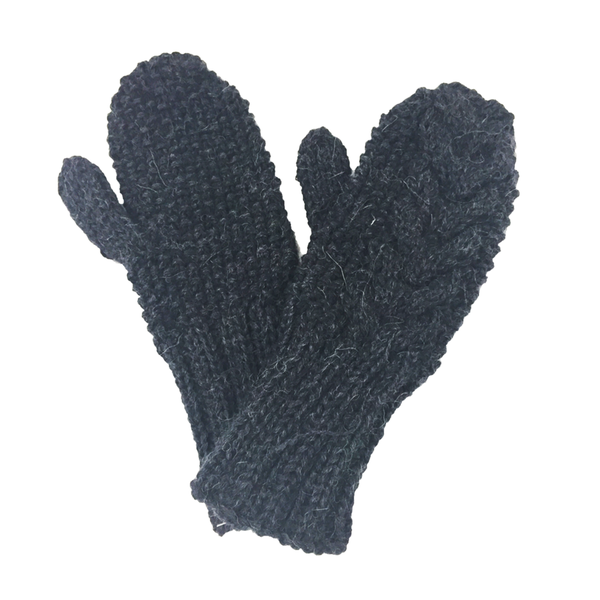 Study NY Mittens - Navy Alpaca Study NY Mittens - Navy Alpaca