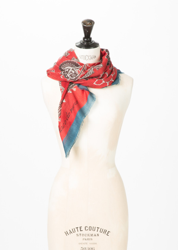 Epice Square Garden Grounds Scarf Epice Square Garden Grounds Scarf