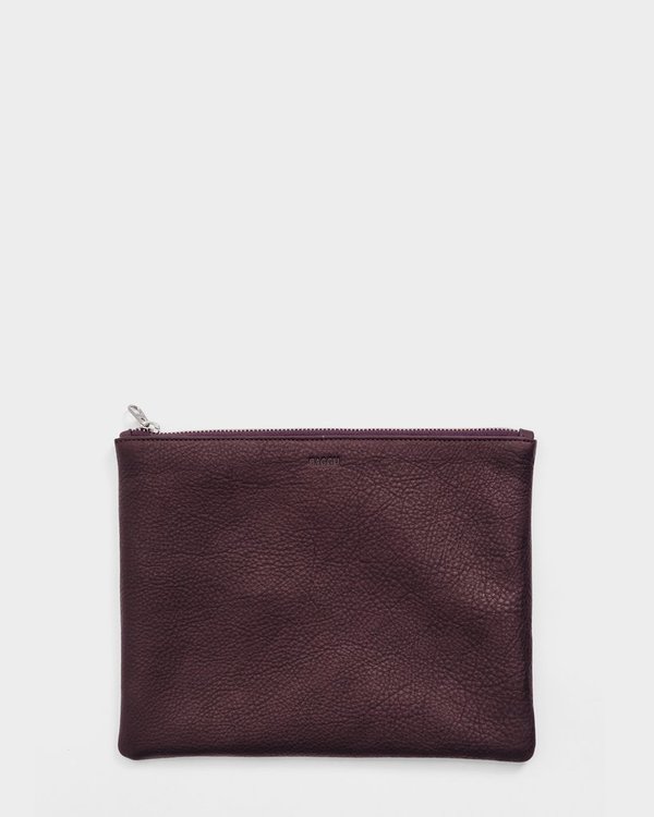 Baggu Flat Pouch Medium - Oxblood Baggu Flat Pouch Medium - Oxblood