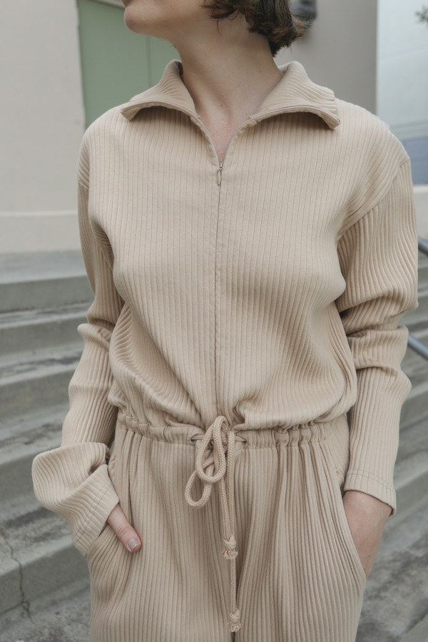 Baserange Doha Jumpsuit in Carl Johan Nude Baserange Doha Jumpsuit in Carl Johan Nude
